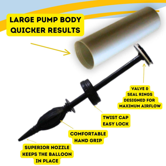 One Up Dual Action Balloon Hand Pump