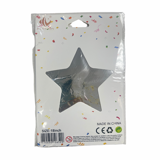 Silver Foil Star