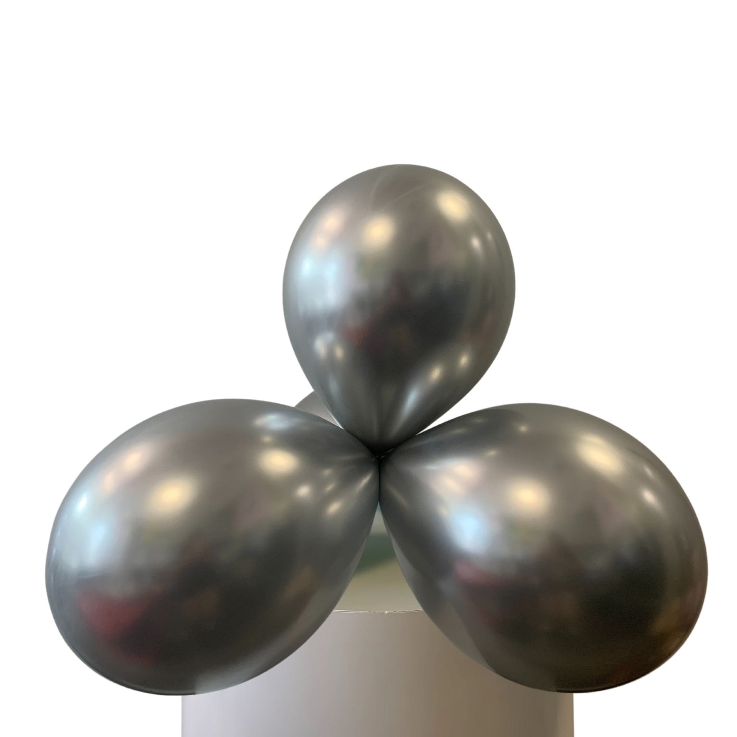 Chrome Silver 11 inch Latex Balloons (50PCS)