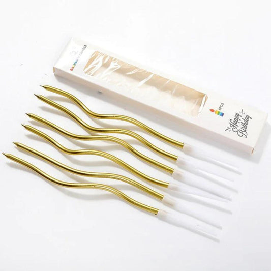 Curvy Candle 6pcs.