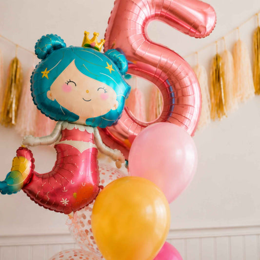 Mermaid Queen Balloon Bouquet
