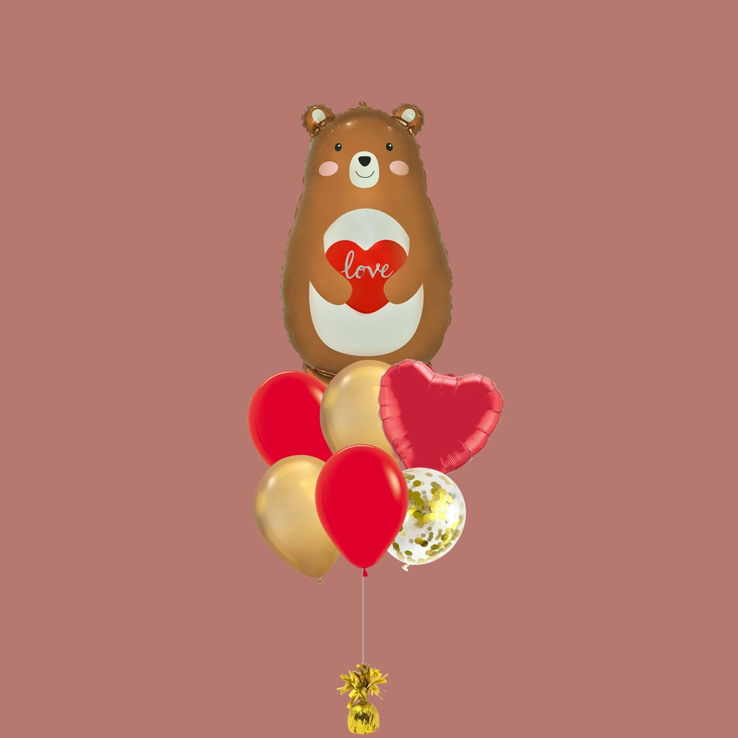 Love Bear Foil Balloon