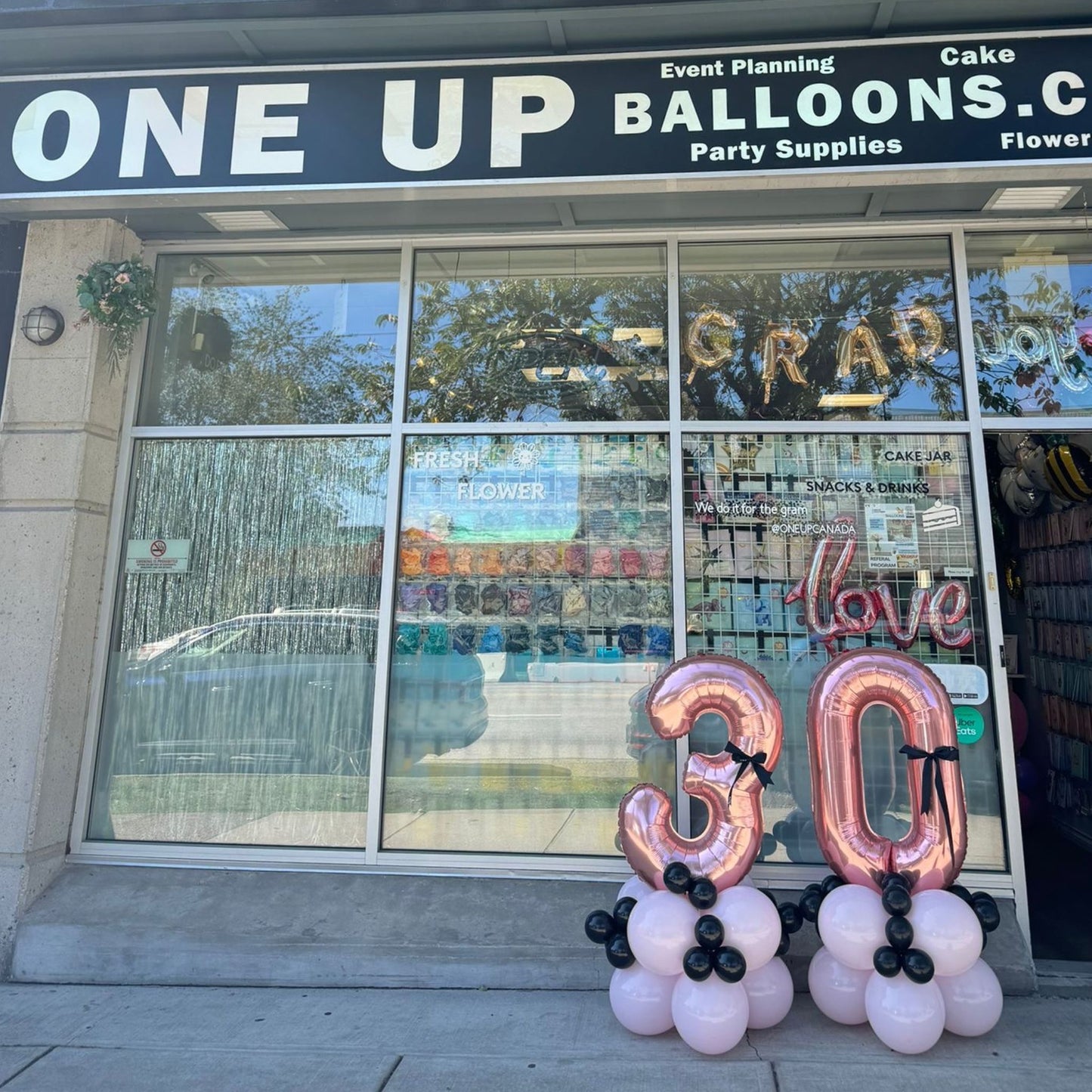 Big Birthday Number Balloon Cute Bow Set