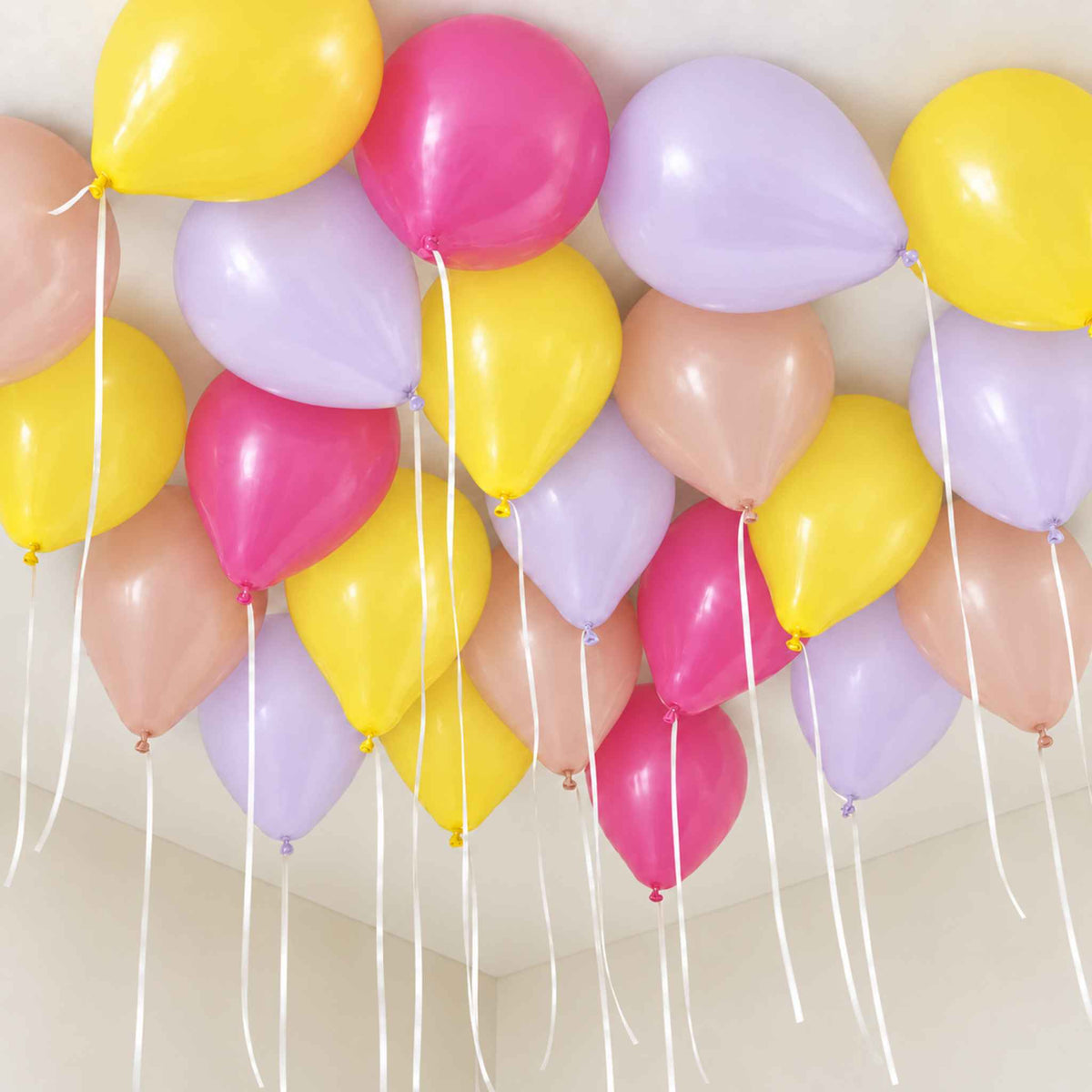 25 Summer Flower Garden Helium Ceiling Balloons