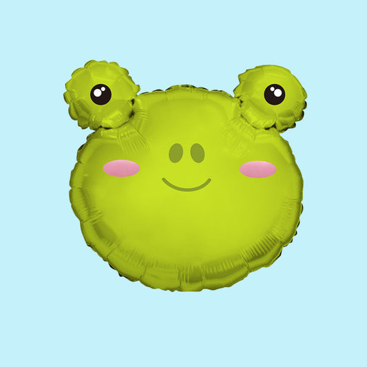 Green Frog foil balloons