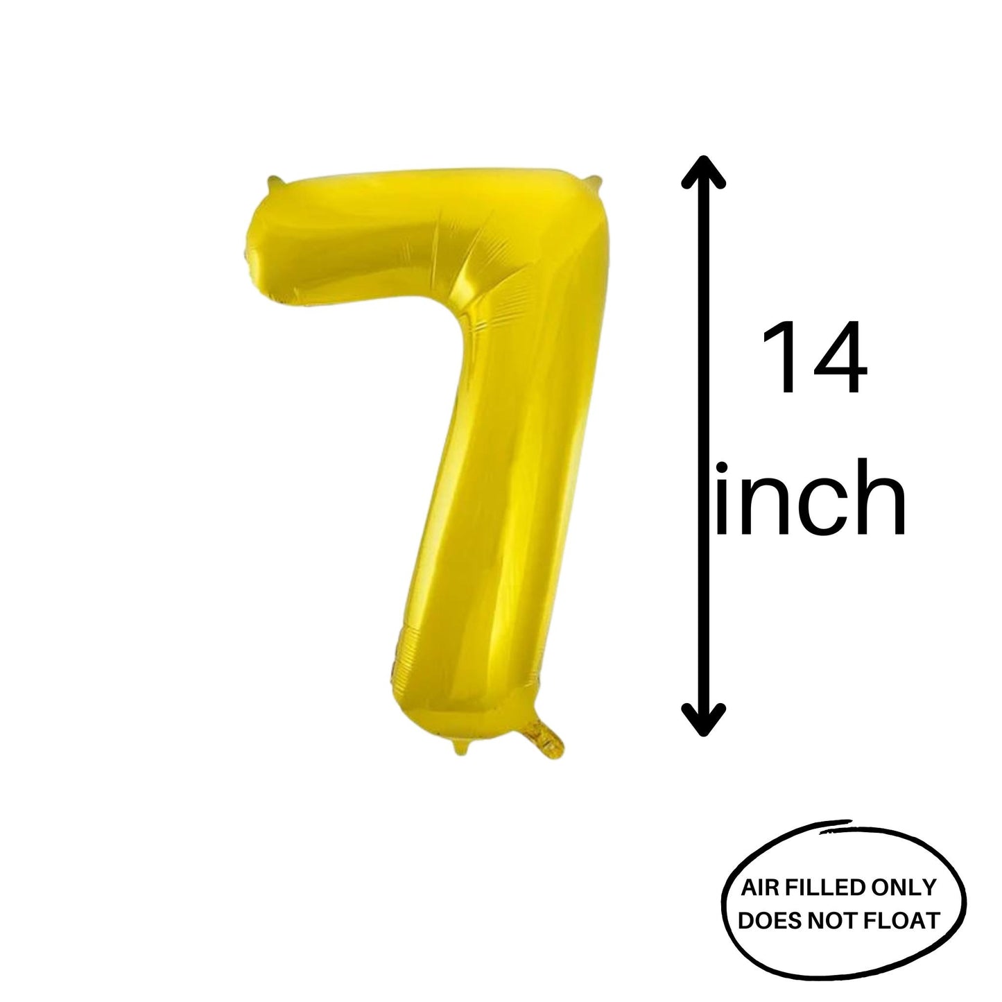 Gold Number 7 - Small Air Filled Only