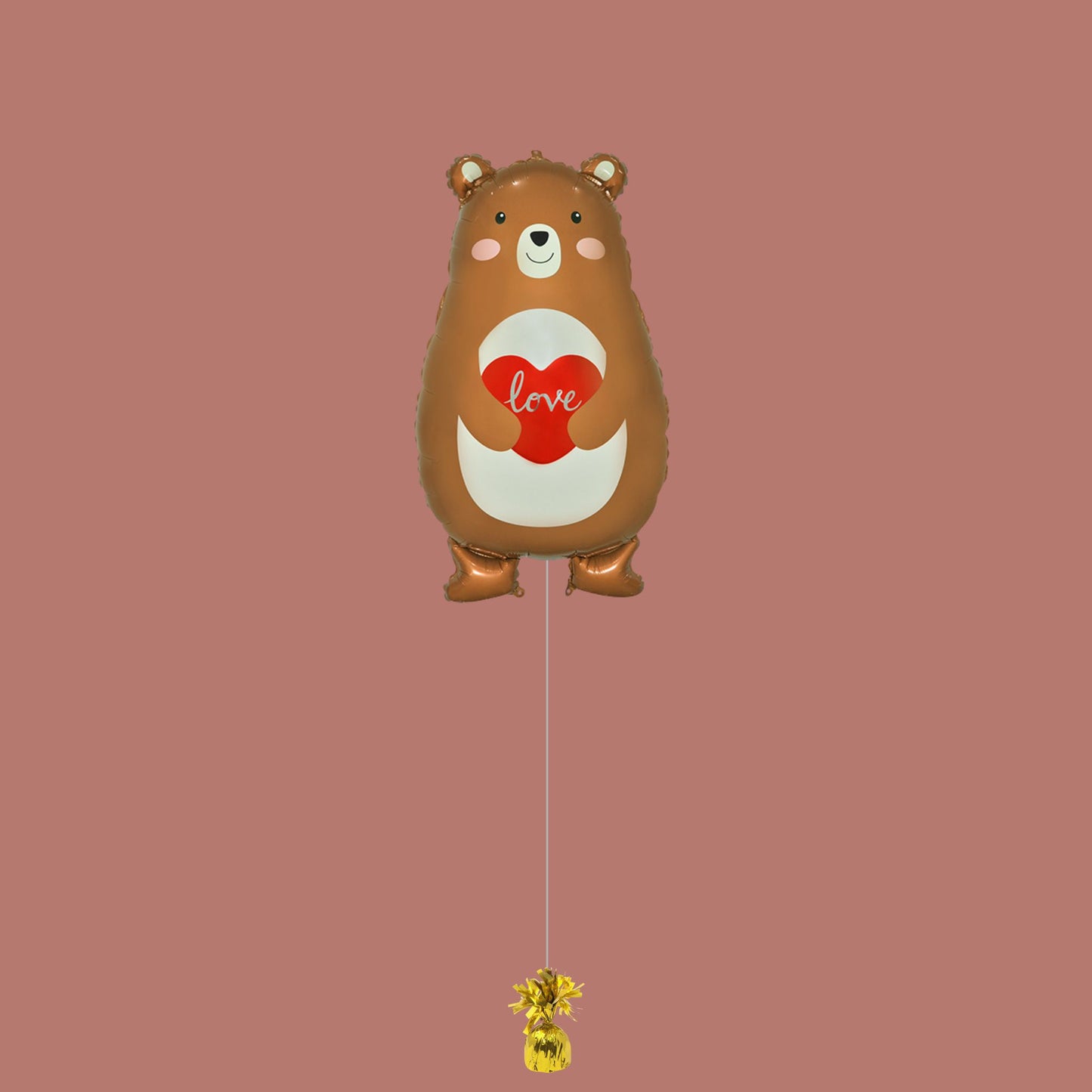 Love Bear Foil Balloon