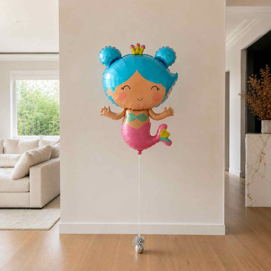 Ocean Queen Mermaid Balloon Bouquet