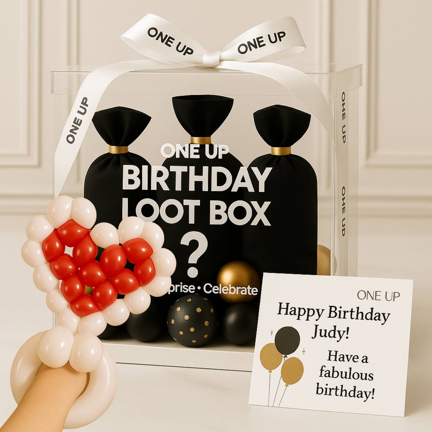 One Up Signature Birthday Loot Box - Buy 1 Get 2 FREE Mystery Surprises