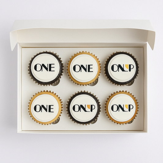 Custom Logo Cupcake Gift Box (5 boxes - 30 cupcake)