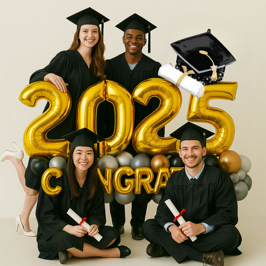 Graduation Balloon Complete Set - 2025