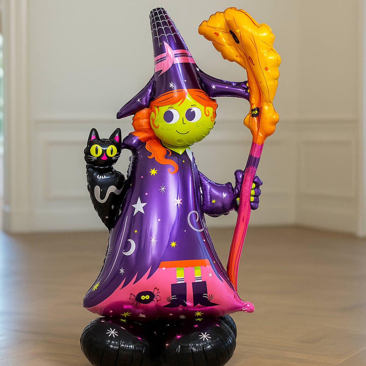 Purple Scary Witch Airloonz Showstopper