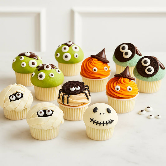 Super Halloween Spooky Party Cupcake Set of 12