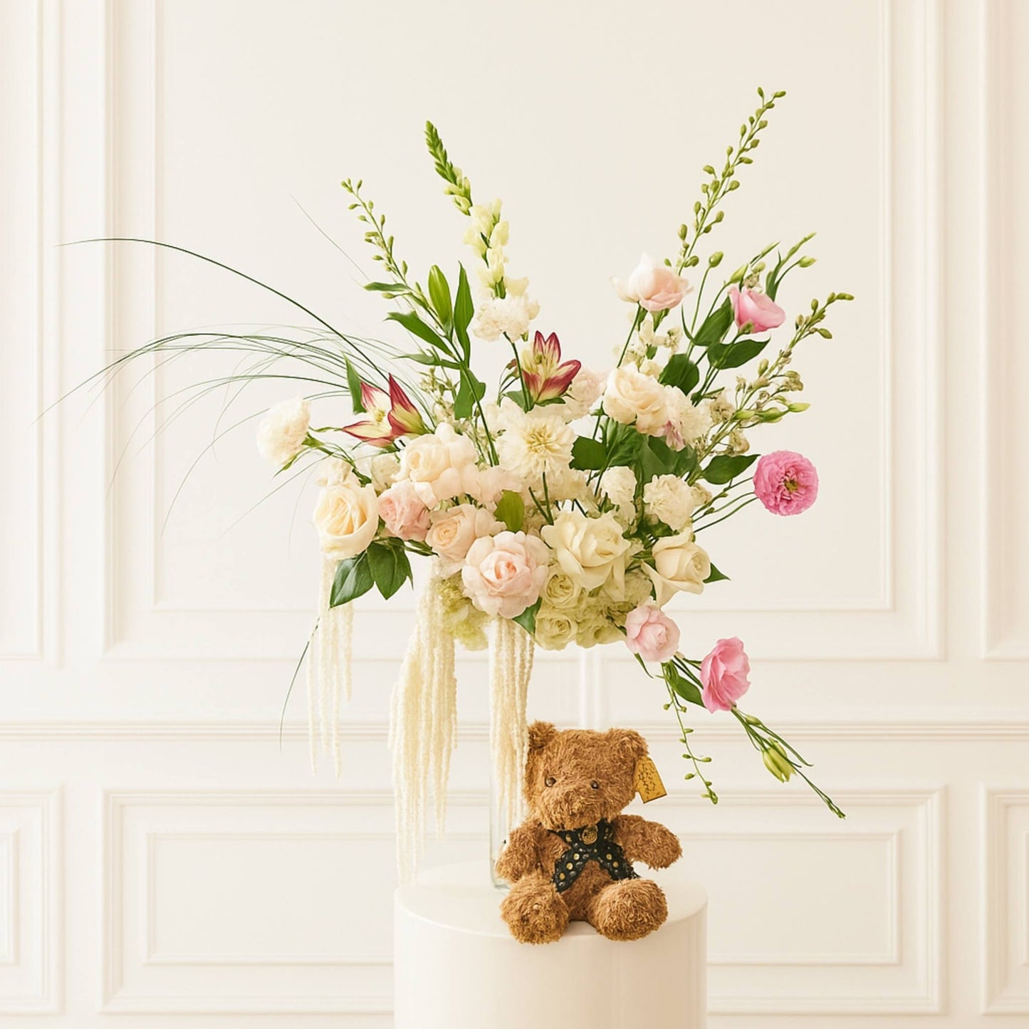 Wedding Elegant Vase Top Fresh Flower Centrepiece