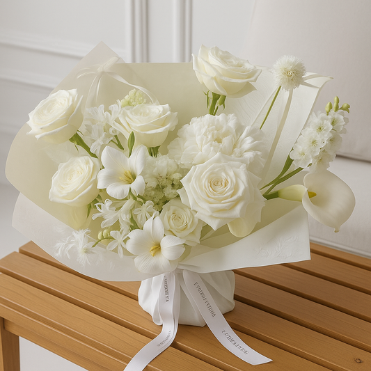 White Castle Fresh Luxury Flower Bouquet