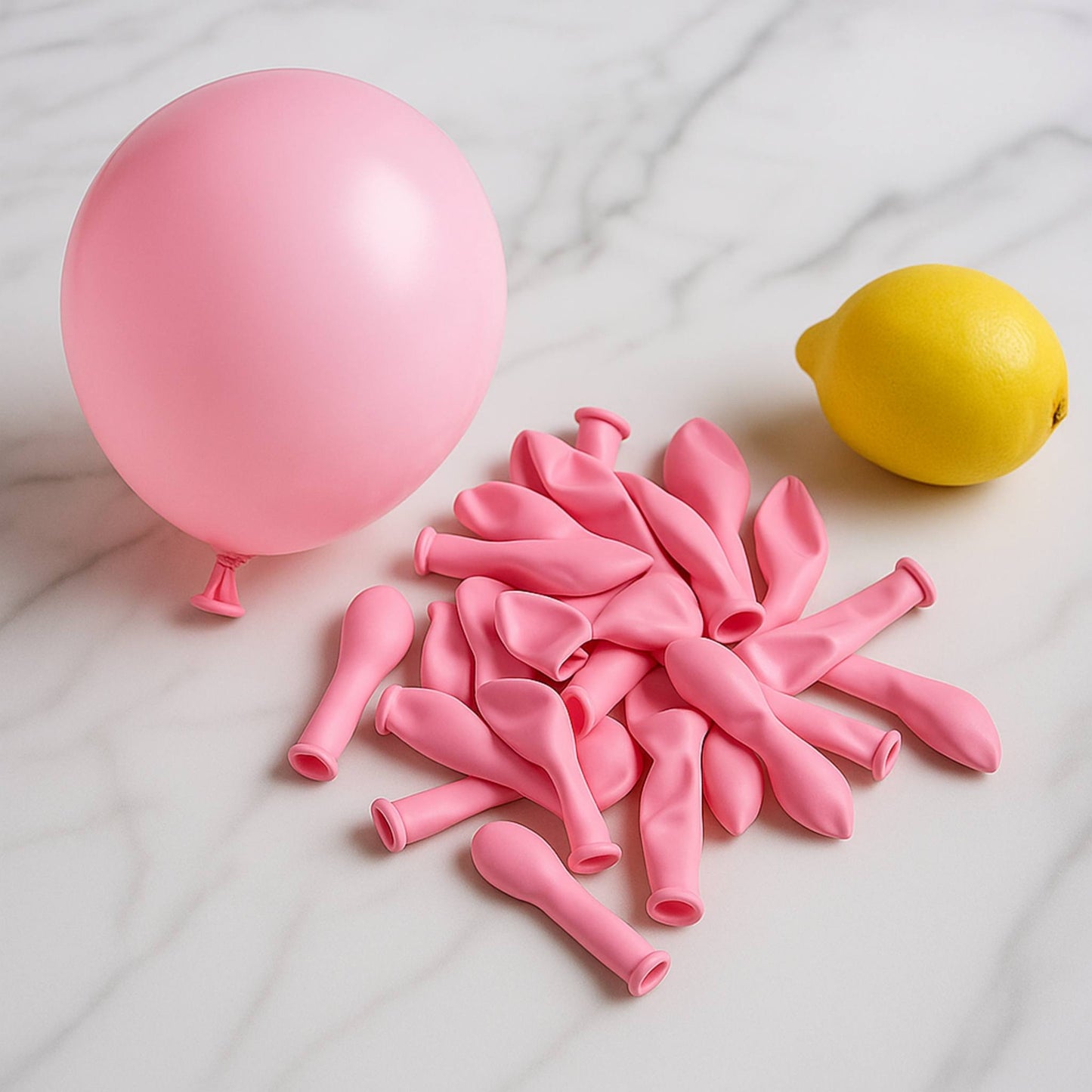 Baby Pink 5 inch Latex Balloons (100PCS)
