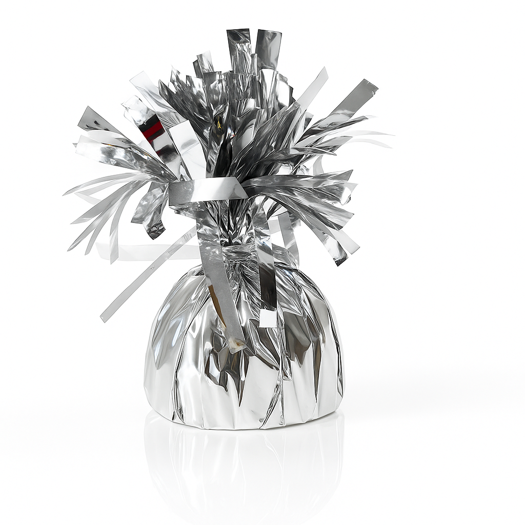 Wholesale Silver Foil Balloon Weights (One Case 96PCS)