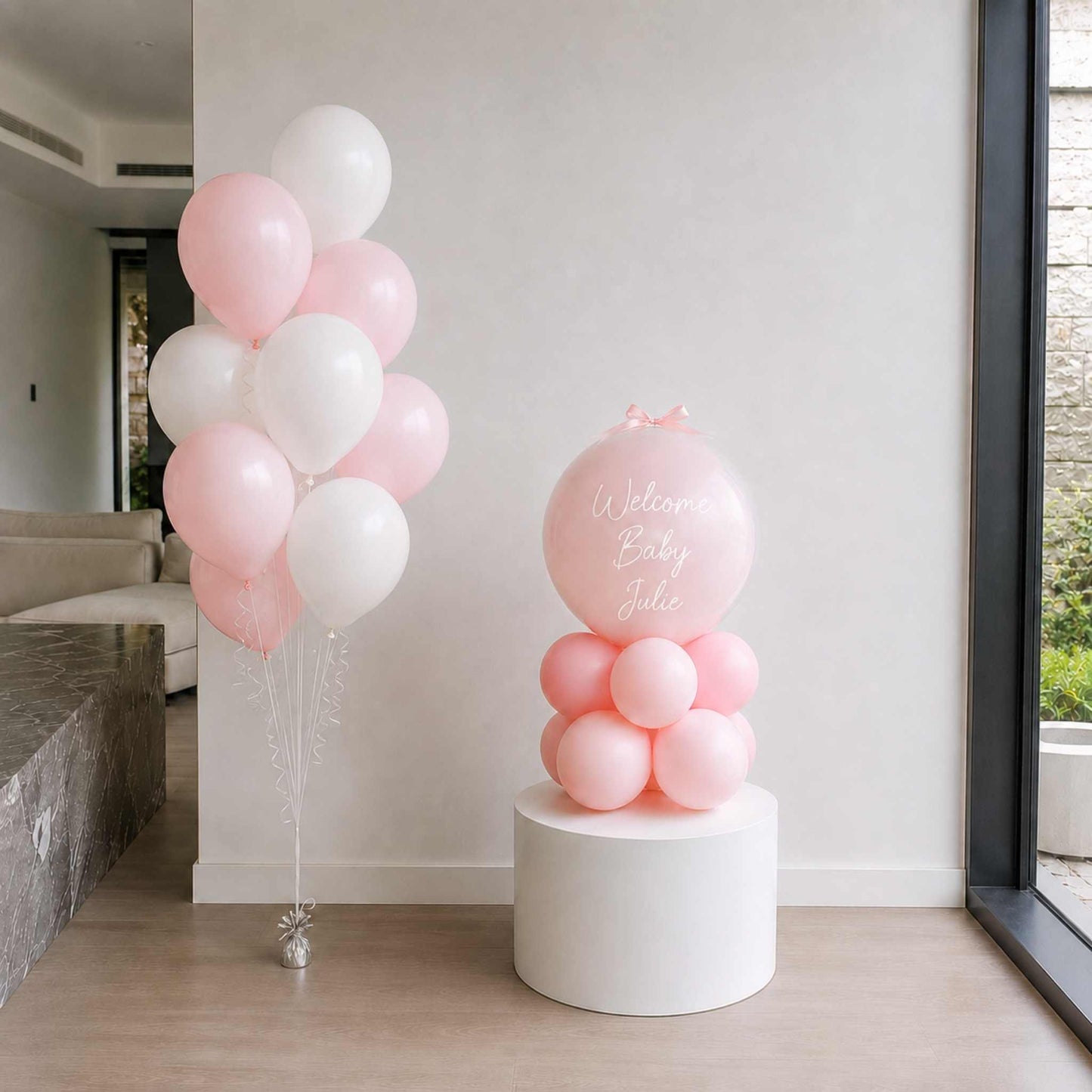 Customized Baby Balloon Pedestal