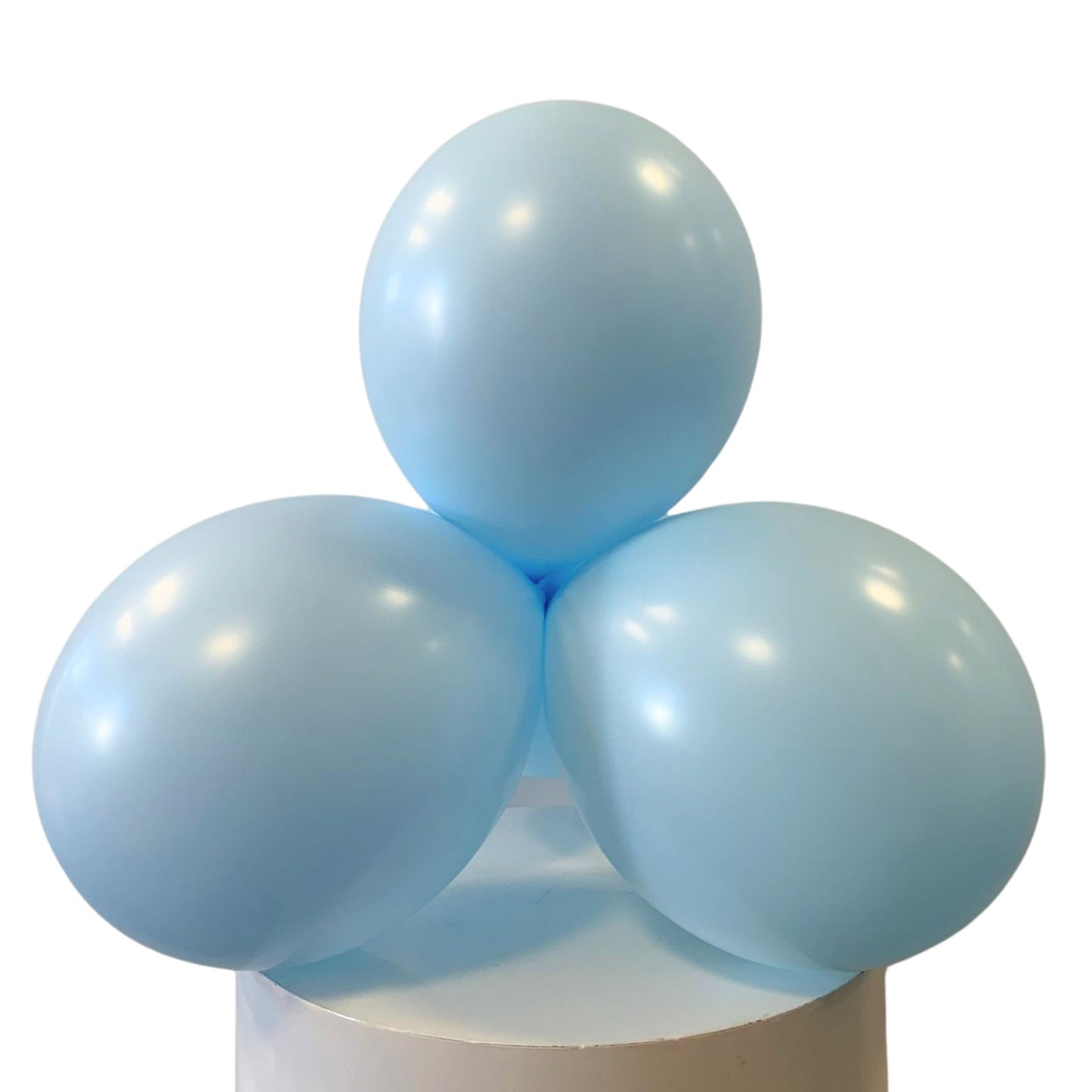 Pastel Blue 11 inch Latex Balloons (100PCS)