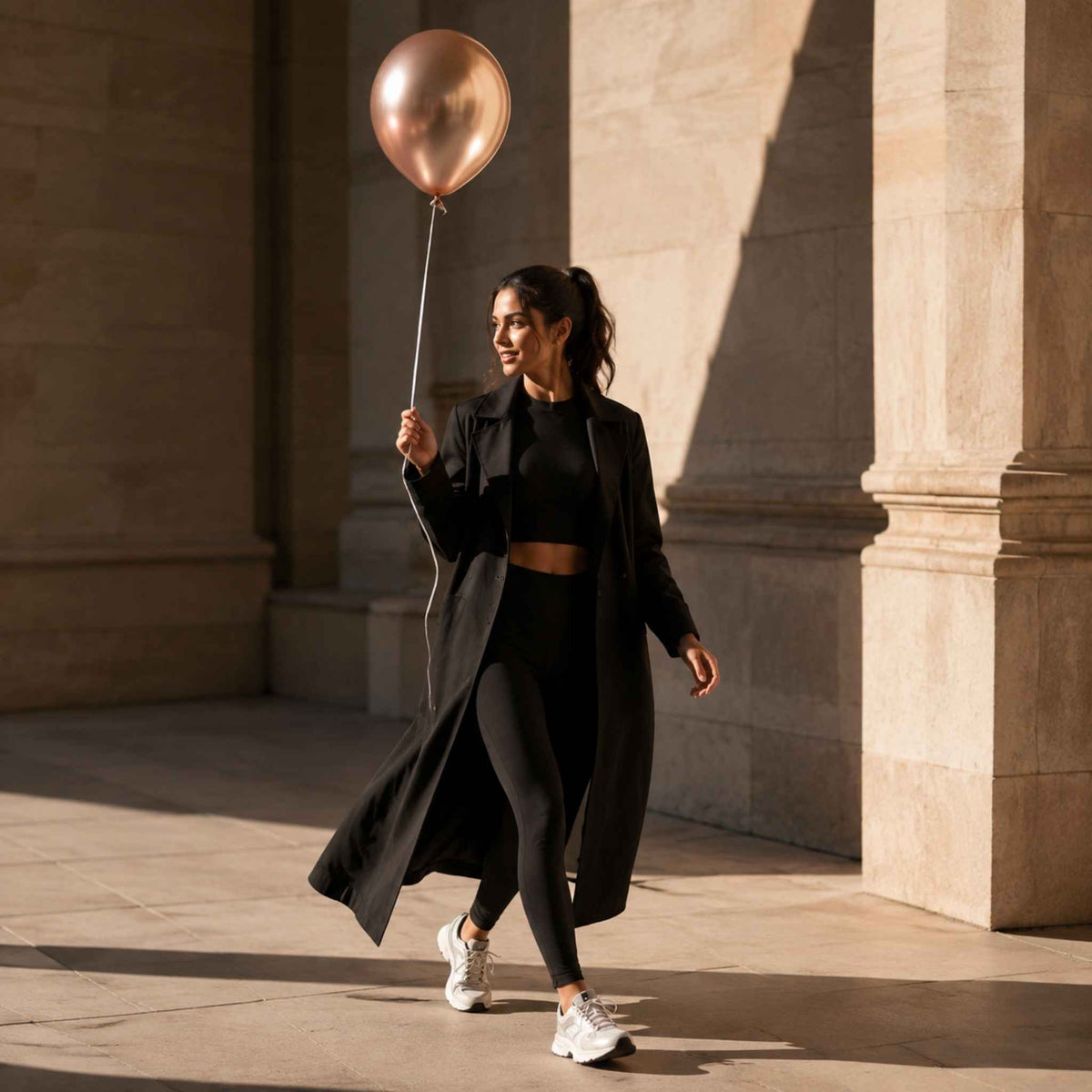 11-Inch Chrome Rose Gold Helium Balloon