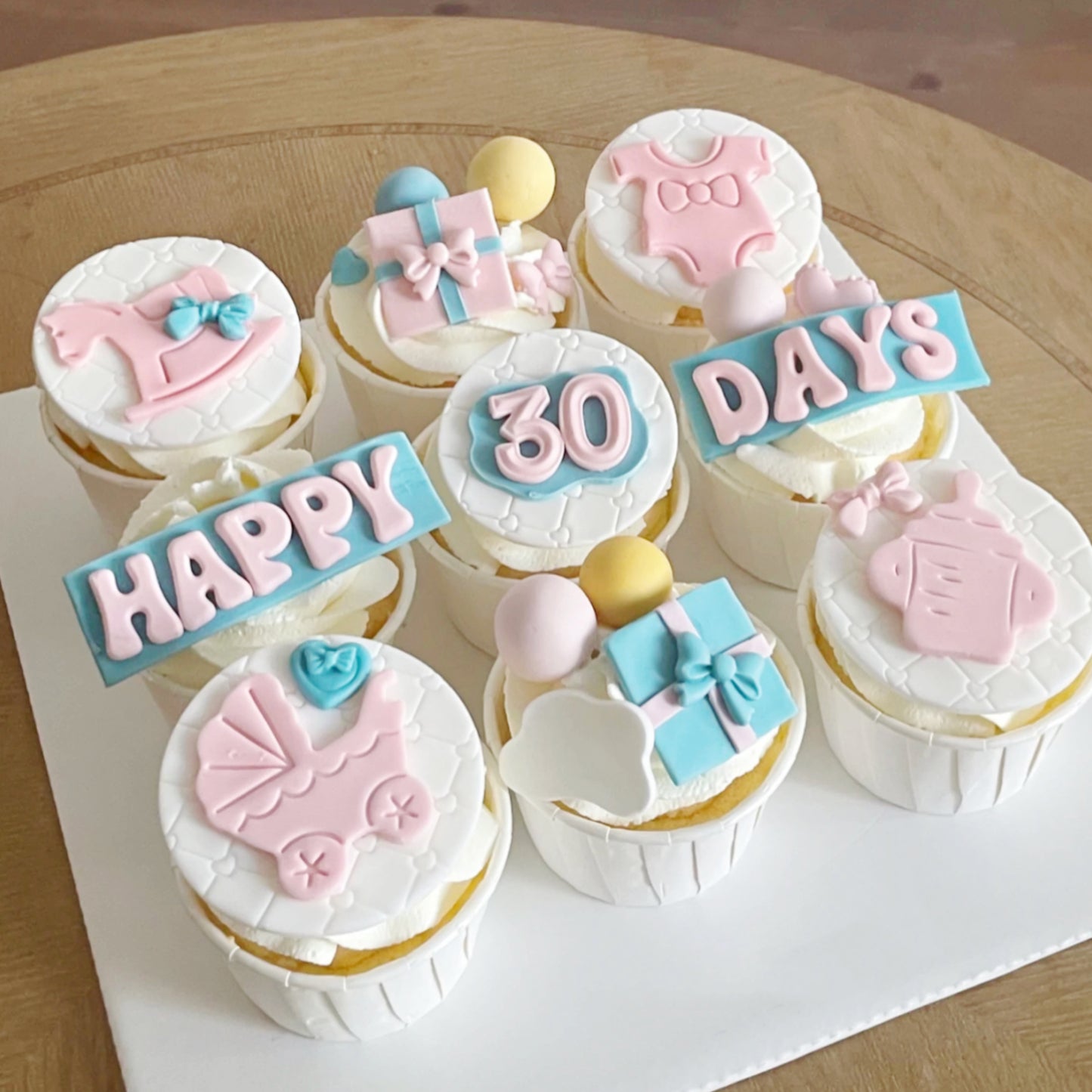 Baby's First Bites Cupcake