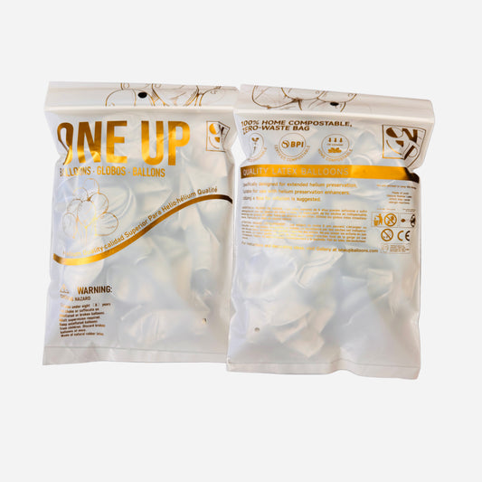 Chrome Silver 11 inch Latex Balloons (50PCS)