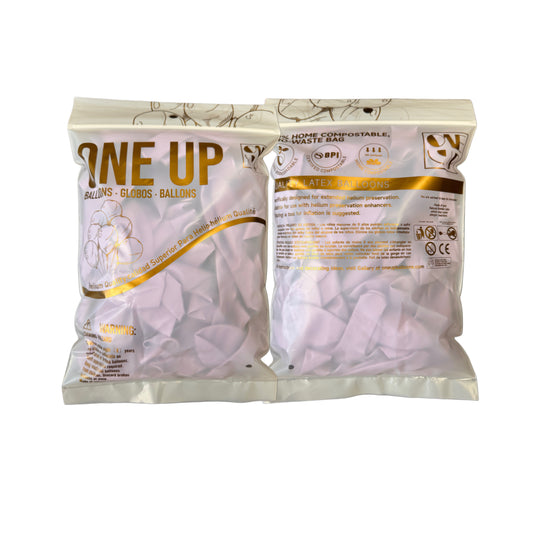 Pastel Lilac 11 inch Latex Balloons (100PCS)