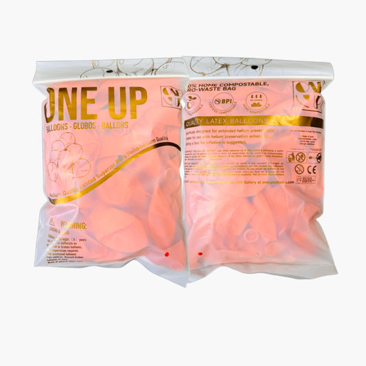 Orange 11 inch Latex Balloons (100PCS)