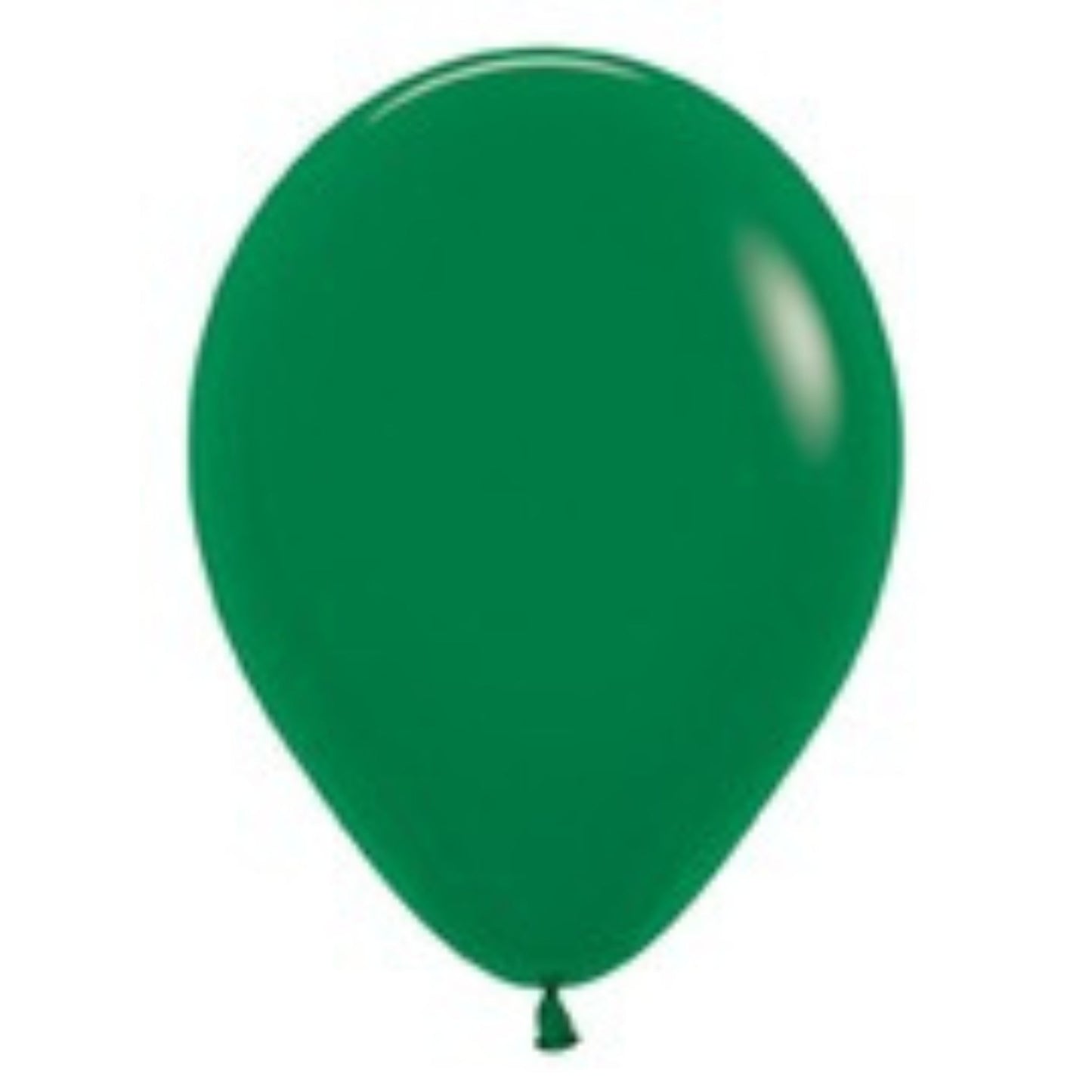 green latex helium balloon 11 inch