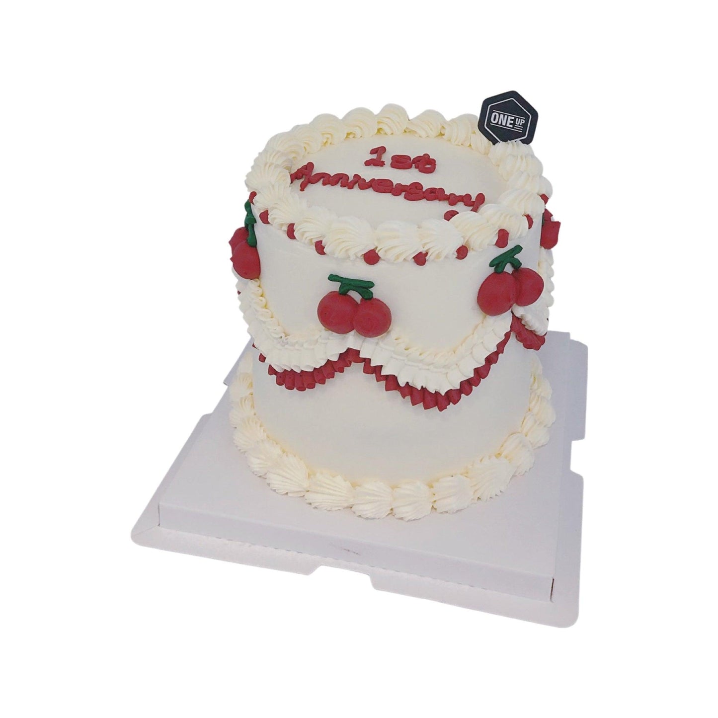 Classic Vintage Cake - ONE UP BALLOONS