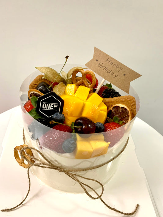 Indulge in Delight: Introducing One Up's Loaded Fruits Cake for a Premium Party Experience