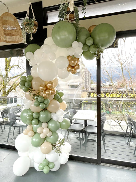 Add a Touch of One Up's Eucalyptus Greenery Balloons to your party