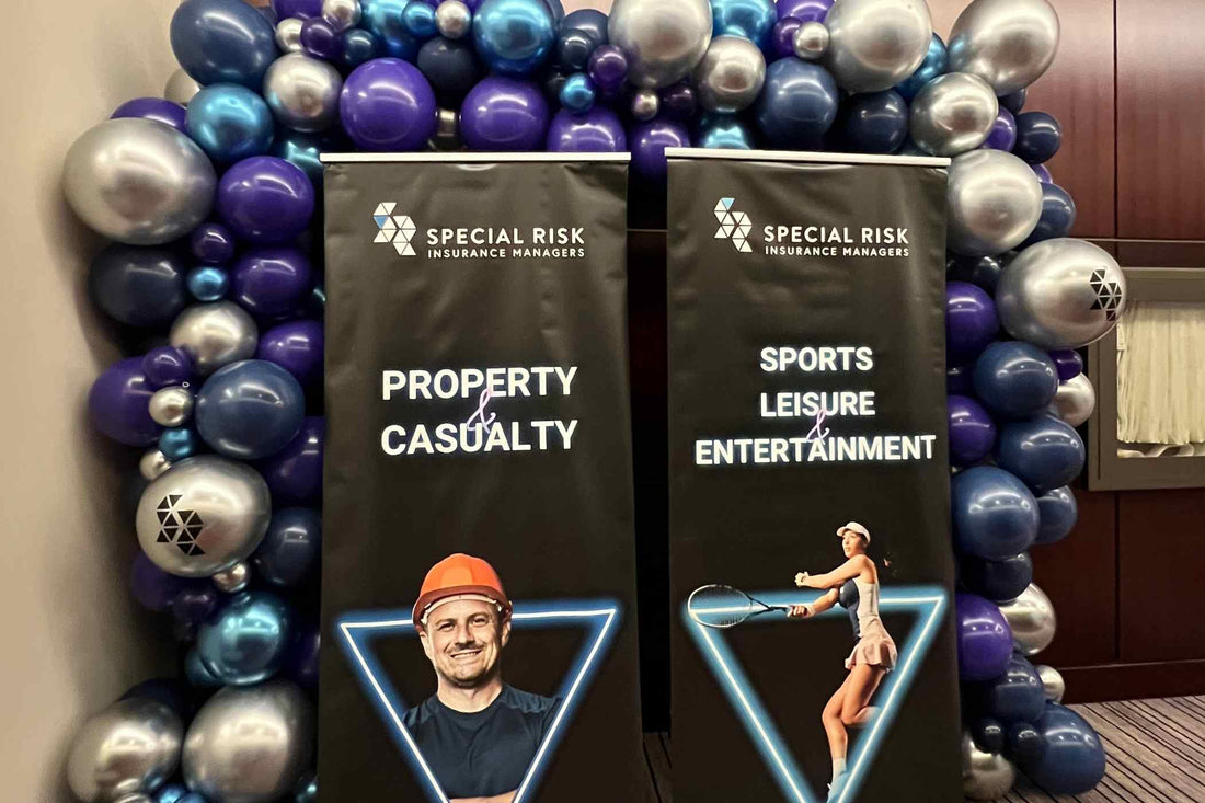 Corporate Balloon Decoration for Special Risk Insurance