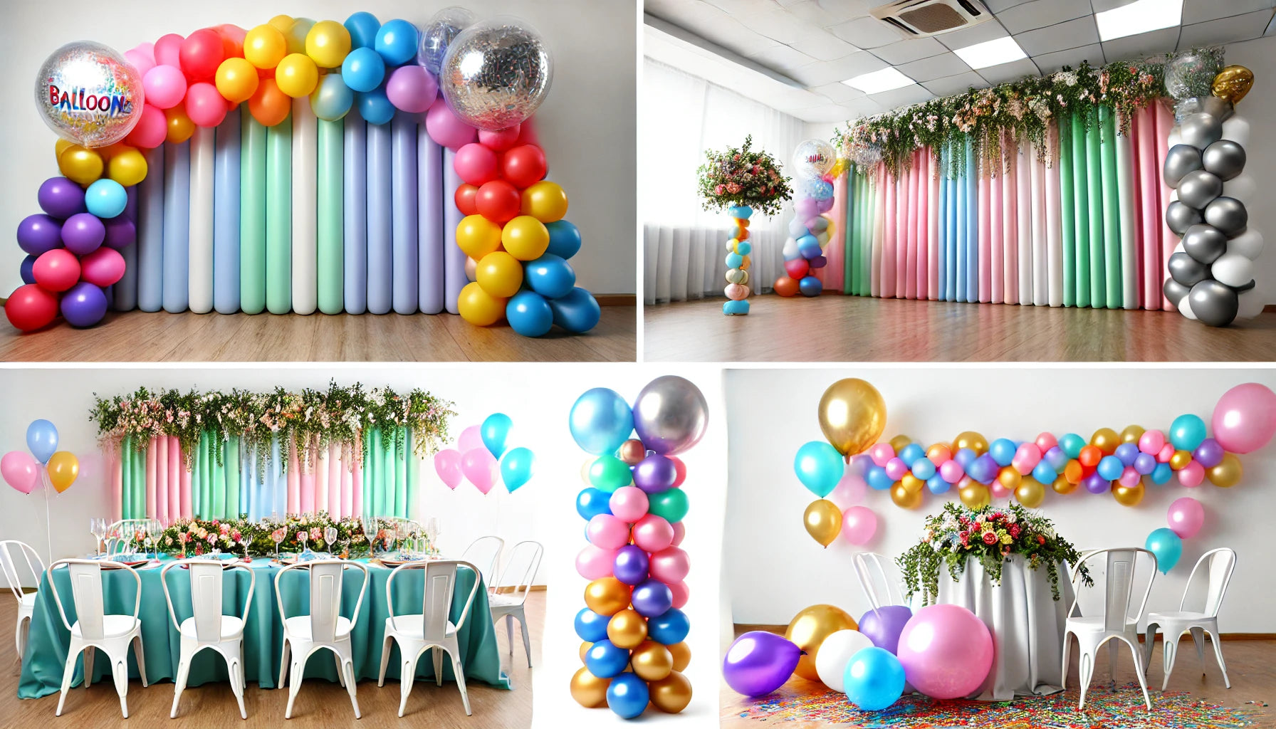 10 Essential Balloon Decorating Techniques for Beginners – One Up Party ...
