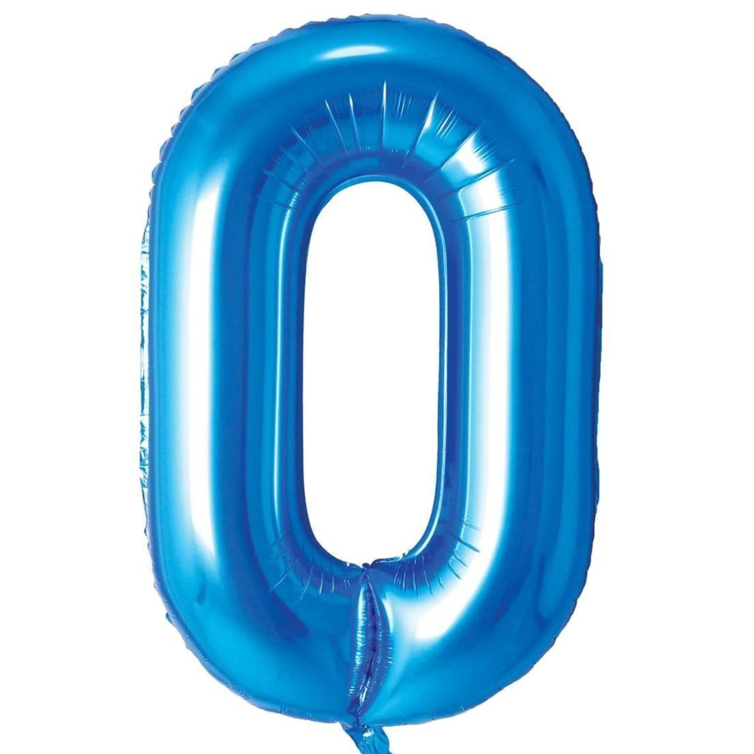 Blue Balloon Foil Number 34 inch