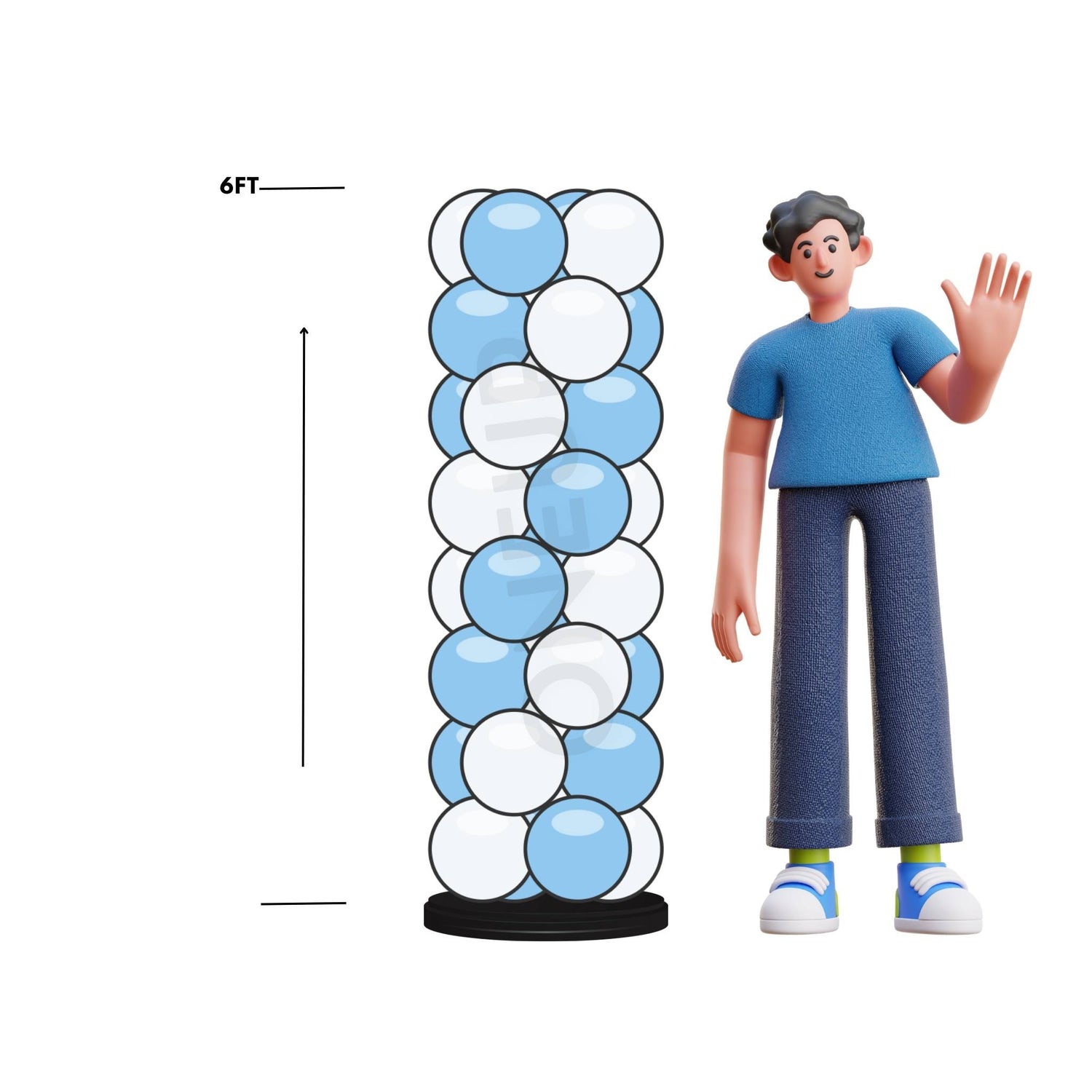 Business Balloon Column