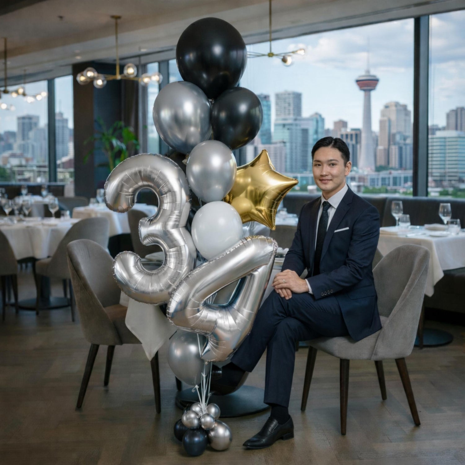 34 inch Number Balloons