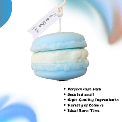 Macaron incense candles decor props with infused smells