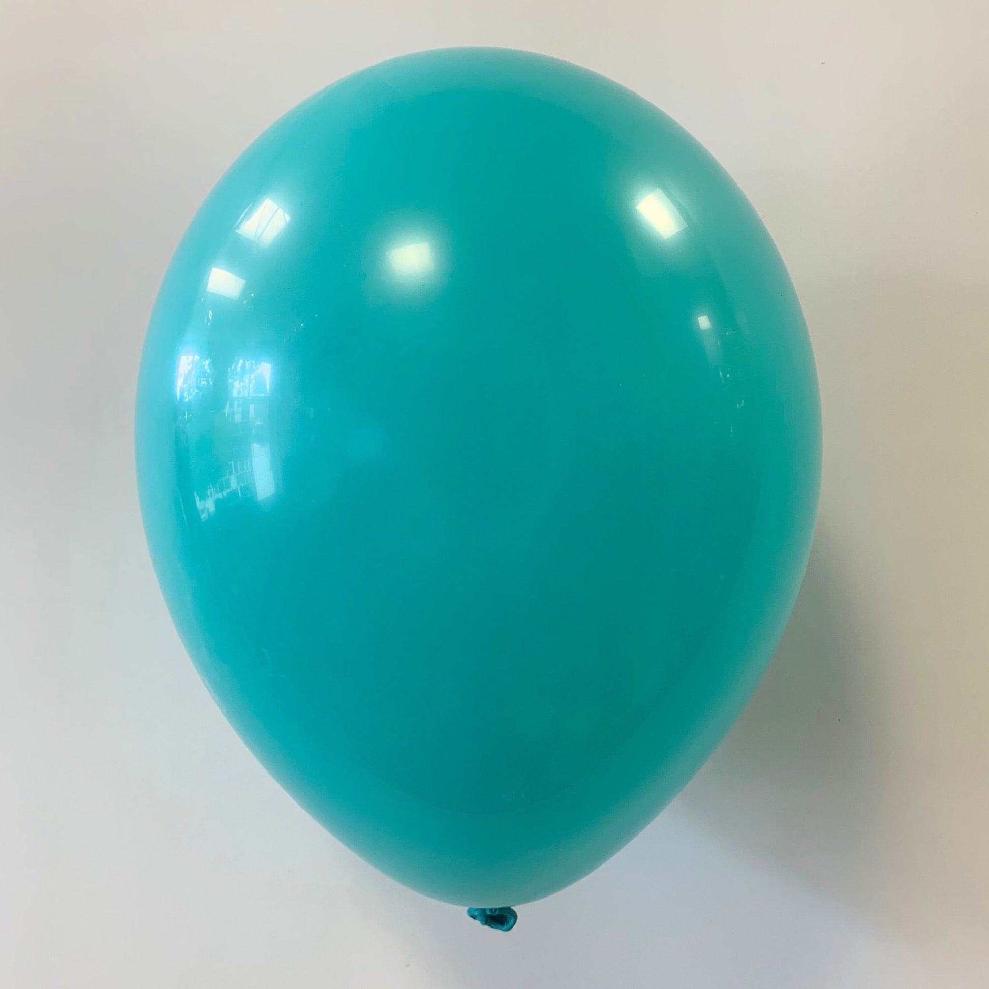 11 inch latex balloon helium turquoise blue 
