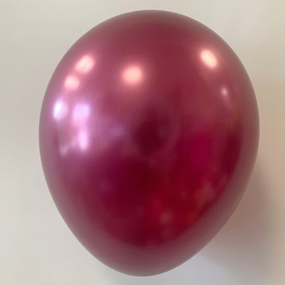 11 inch burgundy red helium balloon delivery oneupparty