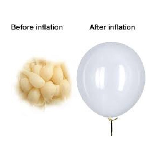 11” Clear latex balloon bag of 20 (Uninflated)