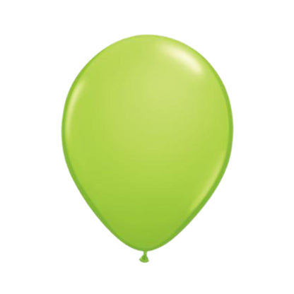 11-Inch Lime Green Helium Balloon – Vibrant Party Accent