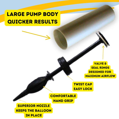 One Up Dual Action Balloon Hand Pump