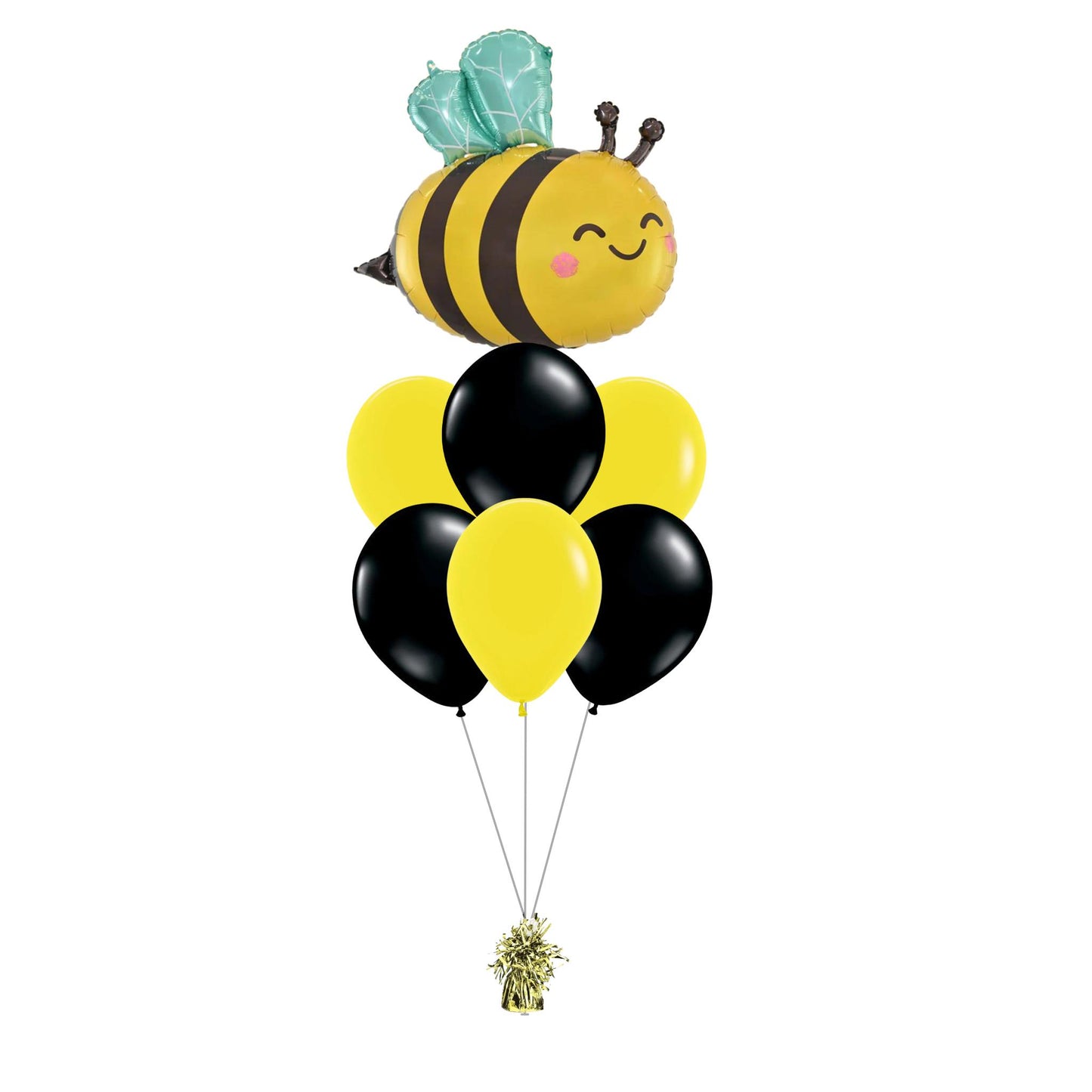 31 inch Bee foil balloon Helium Filled Quality