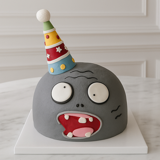 Skeleton Halloween Party Cake