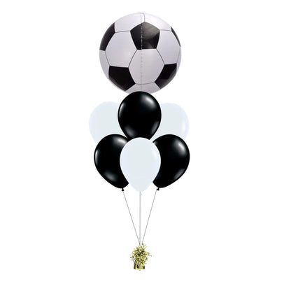 Helium Filled Soccer Ball Orbz Foil Balloon