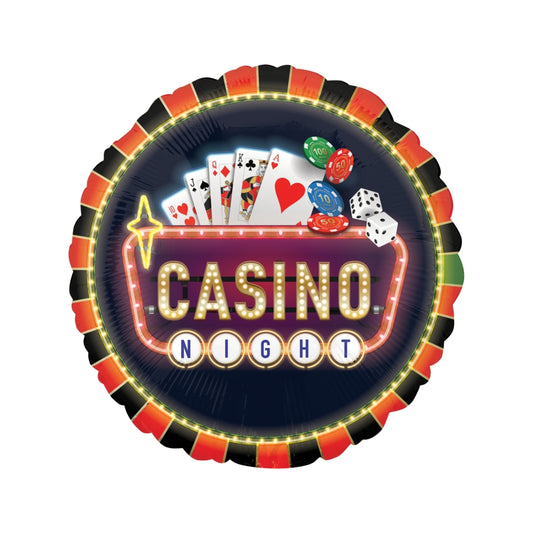 28" Roll The Dice Casino Balloon