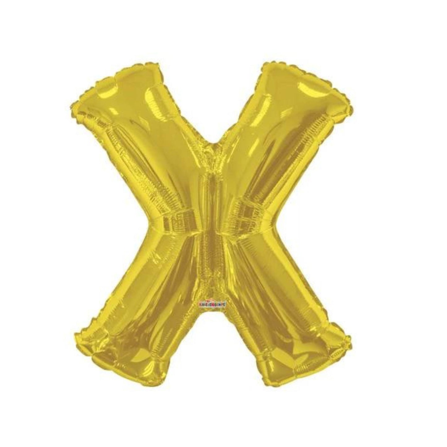 34" Gold Letter X (Helium Filled)