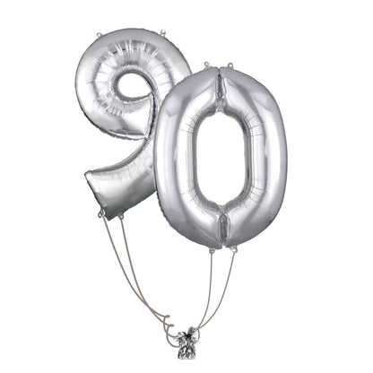 Pick Your Age Balloon Number Bouquet - Two Numbers