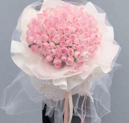 Luxury Jumbo 33, 66, or 99 Rose Bouquet
